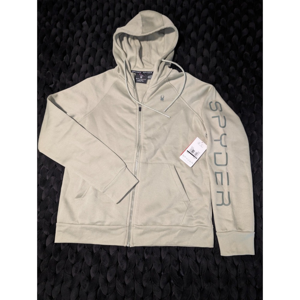 Spyder Full-Zip Hoodie Sweatshirt Style SWF043 Sage Green‎ XL
